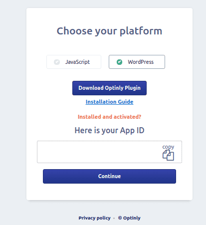 Choose Website Platform