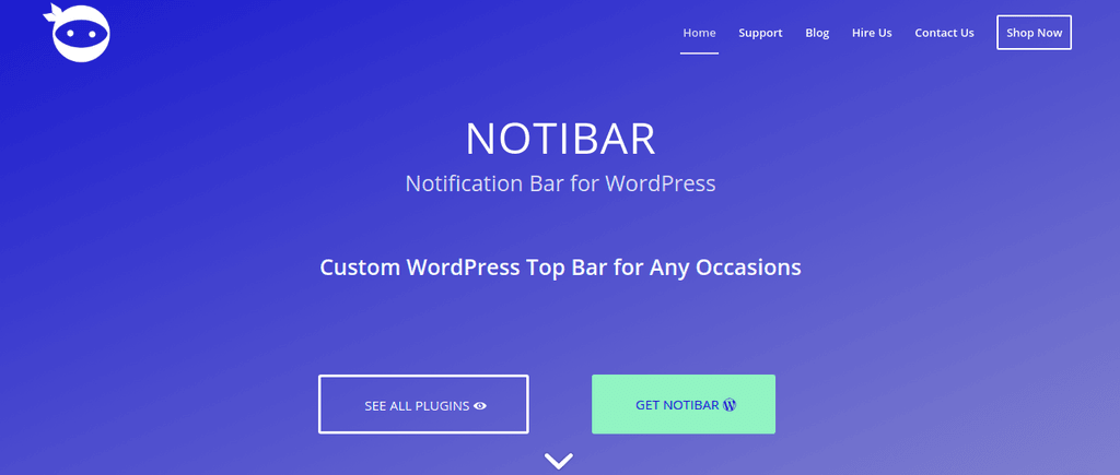 Notibar WordPress Notification Plugin