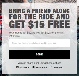 Shady Rays retargetting and referral bonuses.