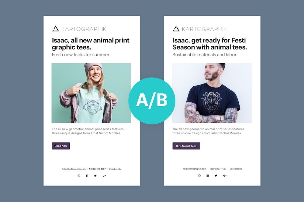 A/B Testing for Email Newsletter