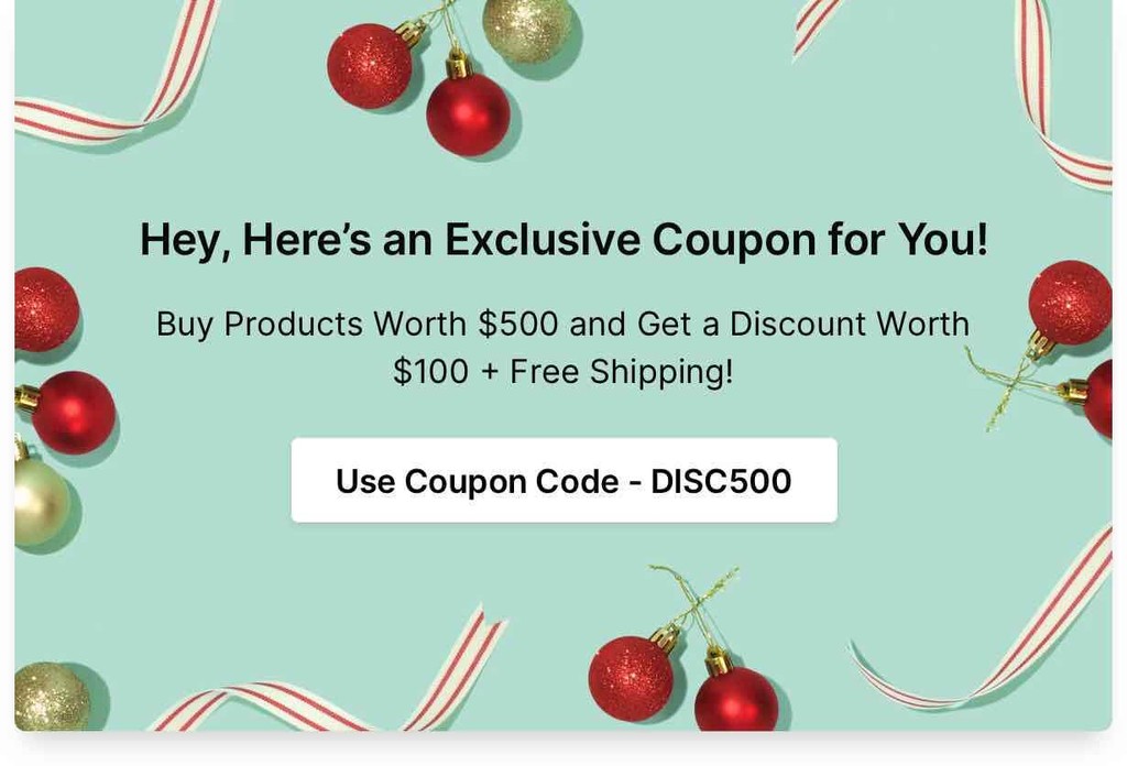 Coupon Popup Example