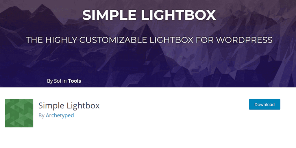 Simple Lightbox Popup Plugin