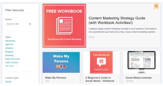 Hubspot Free eBook as Gated Content